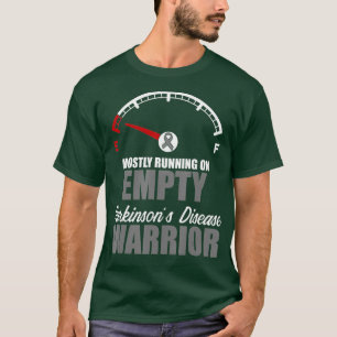 Parkinsons Disease Awareness Running Warrior T-Shirt
