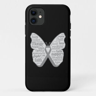 Parkinsons Disease Butterfly Ribbon iPhone 11 Case