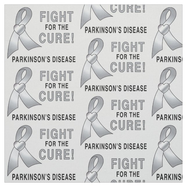 Parkinson's Disease: Fight for the Cure Fabric (Swatch)