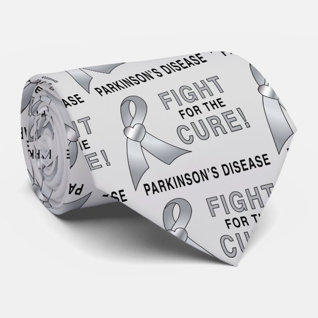 Parkinson's Disease: Fight for the Cure Tie (Rolled)