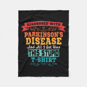 Parkinsons Disease Fleece Blanket