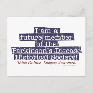 Parkinsons Disease Historical Society Postcard