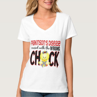 Parkinson's Disease Messed With The Wrong Chick T-Shirt