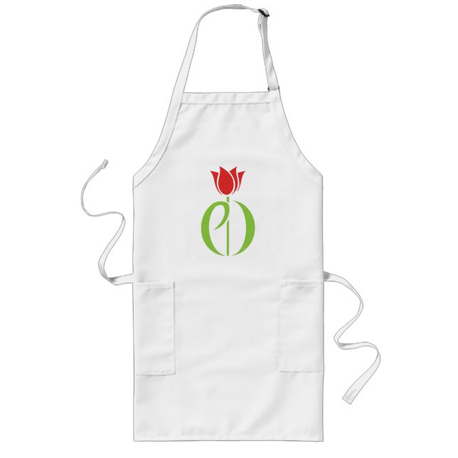 parkinson's disease, parkinsons disease, tulip, pd long apron (Front)