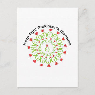 parkinson's disease, parkinsons disease, tulip, pd postcard