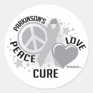 Parkinson's Disease PLC Classic Round Sticker