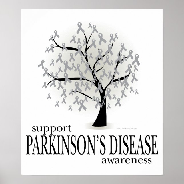 Parkinson's Disease Tree Poster (Front)