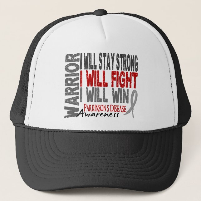 Parkinson's Disease Warrior Trucker Hat (Front)