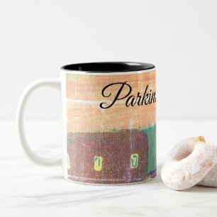 Parkinson's Girl Two-toned mug