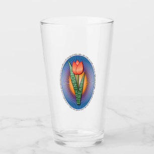 Parkinsons Help Find a Cure Tulip with Quote Glass