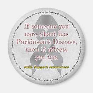 Parkinsons If You Care About Someone Magnet