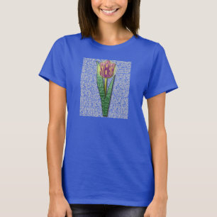 Parkinsons Strength Burst Tulip Violet T-Shirt