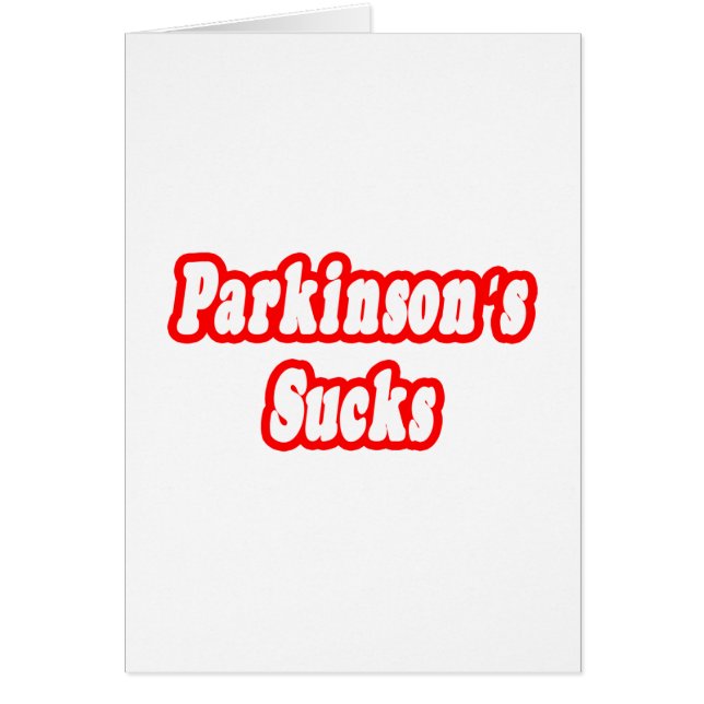 Parkinson's Sucks (Front)