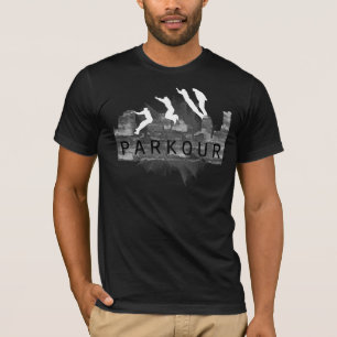 Parkour Cat Hang T-Shirt