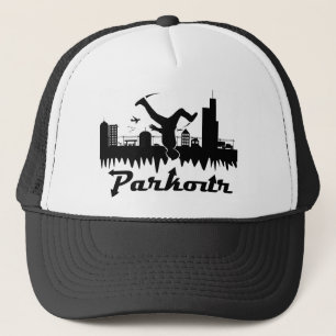Parkour City Trucker Hat