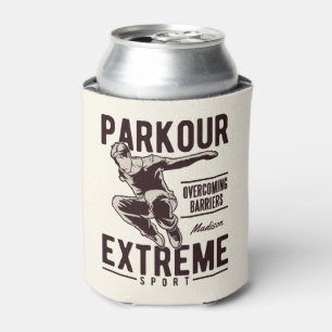 PARKOUR custom name Can Cooler