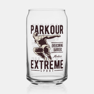PARKOUR custom name Can Glass