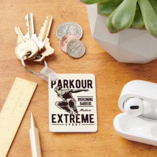PARKOUR custom name Key Ring
