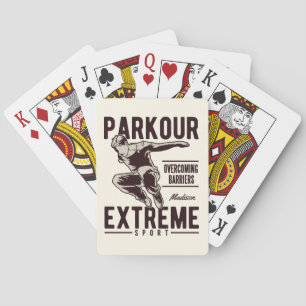 PARKOUR custom name Playing Cards