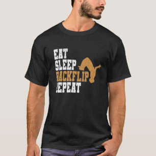 Parkour Eat Sleep Backflip Repeat Cool T-Shirt