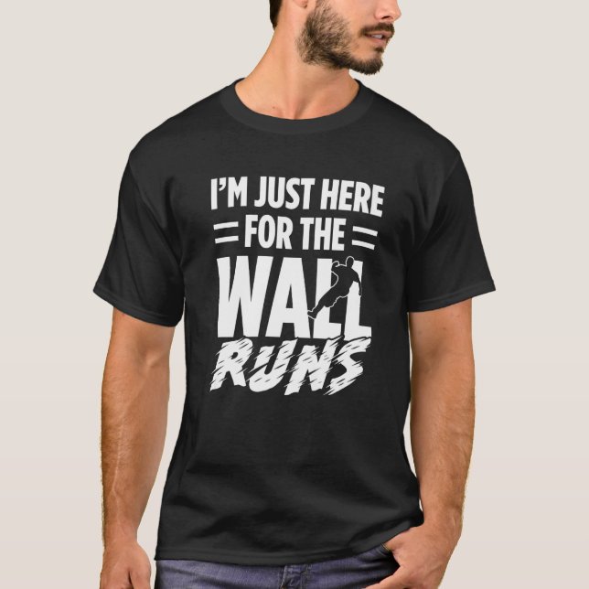 Parkour For Parkour Runner Traceur Freestyle Runne T-Shirt (Front)