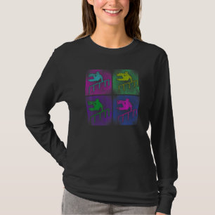 Parkour Free Running Traceur 80s 90s Retro Vintage T-Shirt