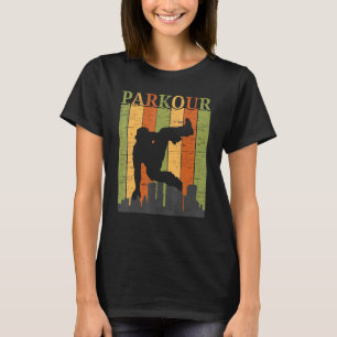 Parkour Free Running Traceur Freestyle Extreme Spo T-Shirt