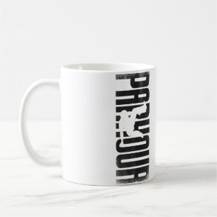 Parkour Free Running Traceur Vintage Parkour Coffee Mug