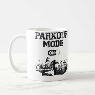 Parkour Free Running Traceur Vintage Parkour Mode  Coffee Mug