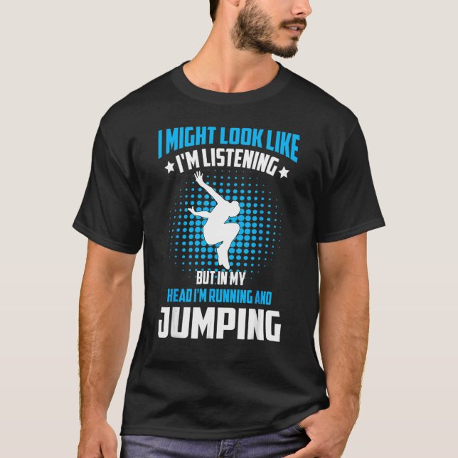Parkour Free Running Training Traceurs Look Like L T-Shirt (Front)