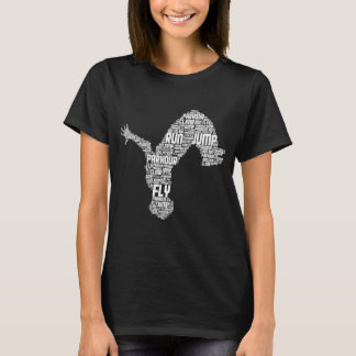 Parkour Freerunner Freerunning Traceur Men Kids Bo T-Shirt