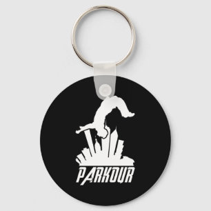 Parkour Freerunner Parkour Runner Key Ring