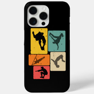 Parkour Freerunner Traceur Retro Freerunning iPhone 15 Pro Max Case