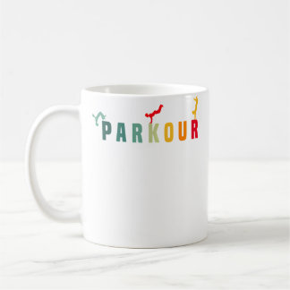 Parkour Freerunning Sports Parkour Shirt Runner Fu Coffee Mug