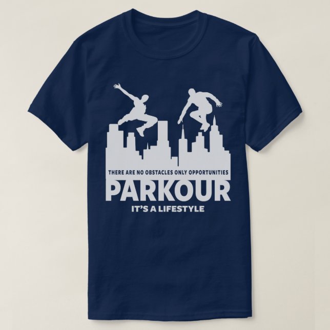 PARKOUR FREERUNNING TRACEUR 2 T-Shirt (Design Front)