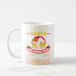 Parkour Freerunning Traceur Athlete Backflip Parko Coffee Mug