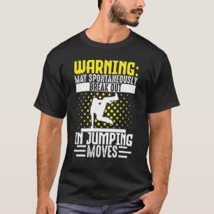 Parkour Freerunning Traceur Athlete Warning May T-Shirt