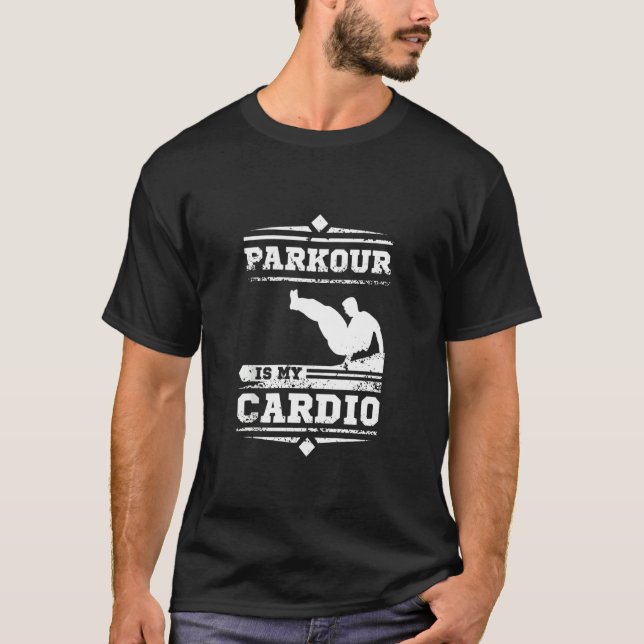 Parkour Is My Cardio Tank Top (Front)