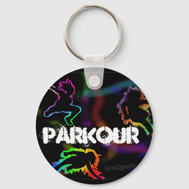 parkour keychain (Front)