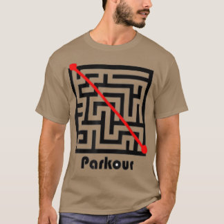 Parkour Maze FunnyFrerunning Frerunner Tee