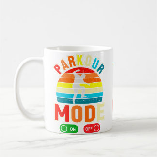 Parkour Mode Backflip Freerunning Parkour Gifts Bo Coffee Mug