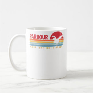 Parkour More Than A Hobby Training Wall Run Traceu Coffee Mug