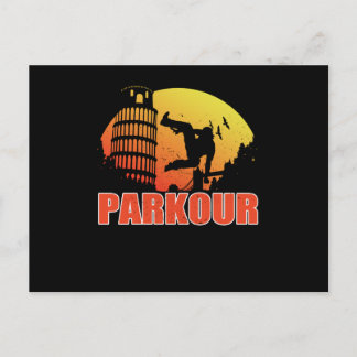 Parkour Postcard