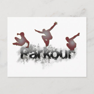 Parkour Postcard
