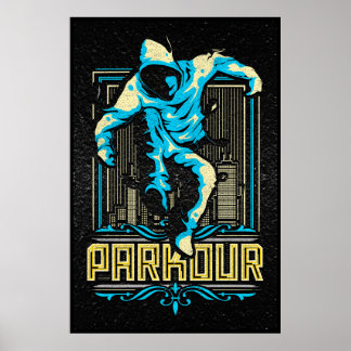Parkour Poster - Parcour Poster - Parcours