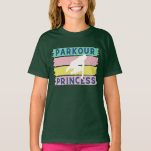 Parkour Princess Green T-Shirt