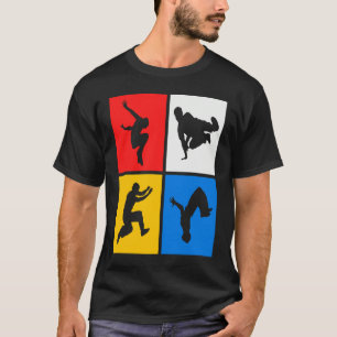 Parkour Retro Freerunning Freerunner Jumping T-Shirt