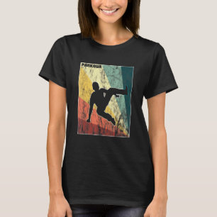 Parkour Retro Vintage Jumping Over Obstacle T-Shirt
