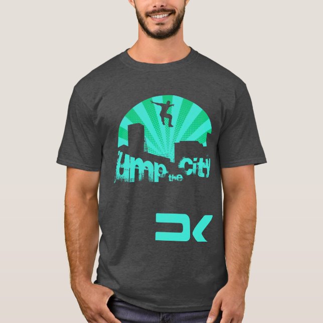Parkour Roof Jump T-Shirt (Front)