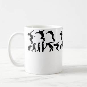 Parkour Running Climber Runner Obstacle Course Par Coffee Mug